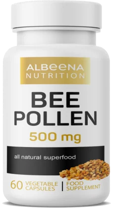 Včelí peľ 500 mg 60 kapsúl