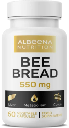 Včelí chlieb, perga 550 mg 60 kapsúl