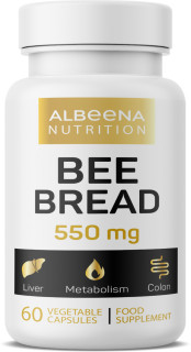 Včelí chlieb, perga 550 mg 60 kapsúl